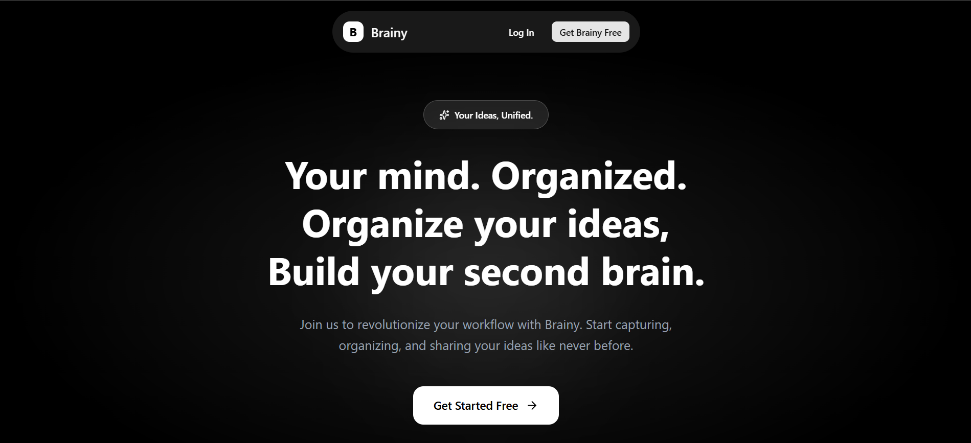 Brainy - Your Second Brain