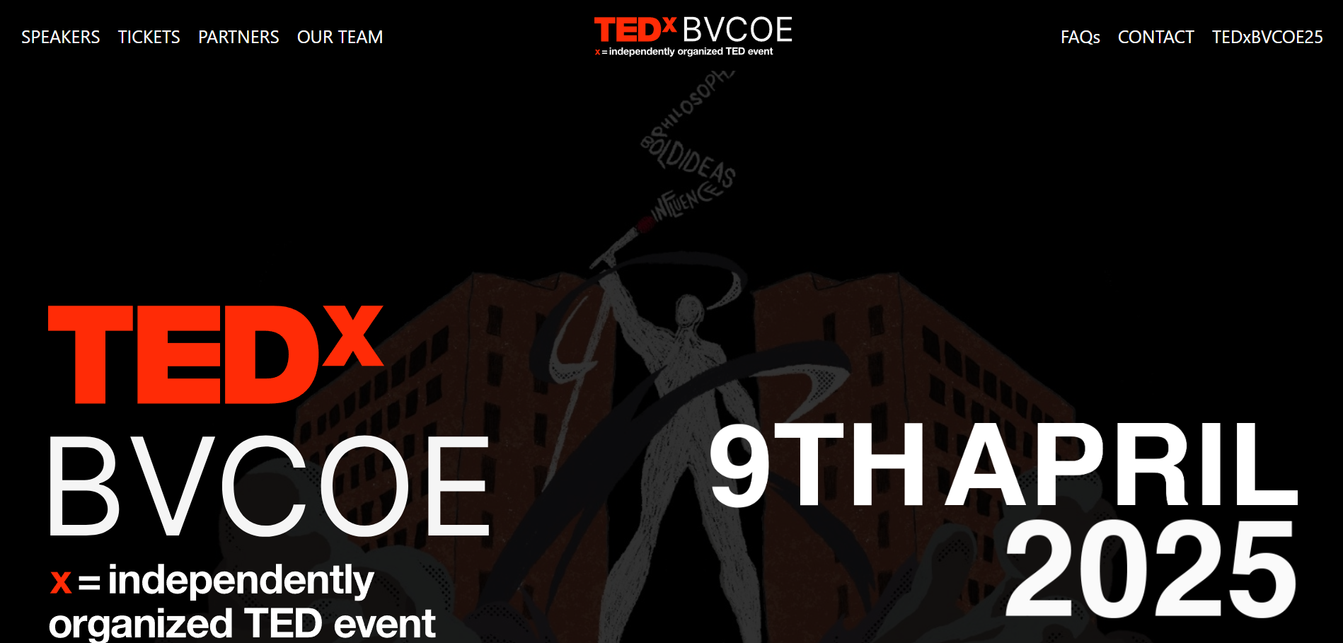 TEDxBVCOE - Frontend Website for TEDxBVCOE